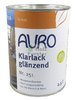AURO Aqua Klarlack glänzend Nr. 251, 0,75 Liter