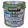 SAICOS Haus und Garten-Farbe deckende Farbtöne, Farb und Mengenwahl