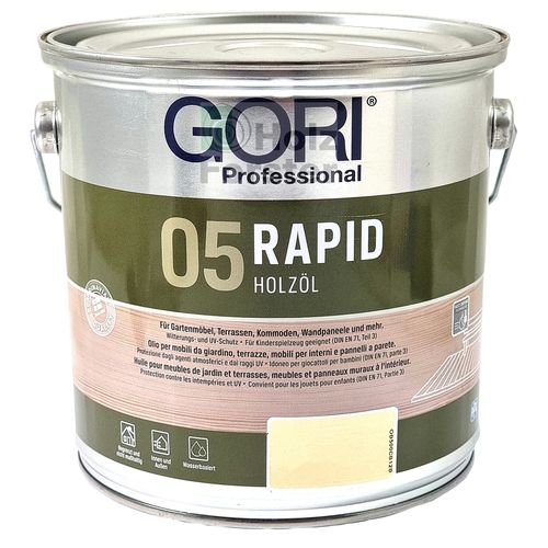 GORI 05 Rapid Holzöl Terrassenöl, Farb und Mengenwahl