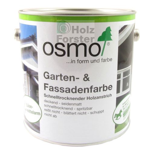 OSMO Garten- und Fassadenfarbe, Farb und Mengenwahl