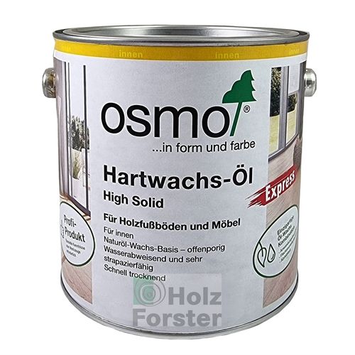 OSMO Hartwachs-Öl Express 3332 Farblos Seidenmatt, Mengenwahl